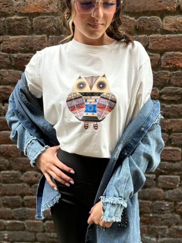 T-shirt hibou 26053